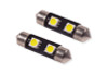 Diode Dynamics 36mm SMF2 LED Bulb - Cool - White (Pair) - DD0081P