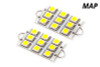 Diode Dynamics 44mm SML9 LED Bulb - Red (Pair) - DD0105P
