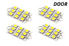 Diode Dynamics 44mm SML9 LED Bulb - Red Set of 4 - DD0105Q