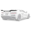 EOS Rear High Wing Spoiler - Carbon Fiber - C8 Corvette Z06 (SPOILER-703-BKCF)