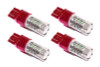 Diode Dynamics 7443 LED Bulb XP80 LED - Red Set of 4 - DD0115Q