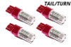 Diode Dynamics 7443 LED Bulb XP80 LED - Red Set of 4 - DD0115Q