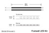 Diode Dynamics LED Footwell Kit - Red - DD0229
