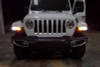 Diode Dynamics JL Wrangler Front Turn Stage 1 (7443 LED Bulb HP48 - White and - Amber) - DD0421