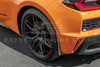 EOS Extended Splash Guards - Rear - Carbon Fiber - C8 Corvette Z06