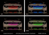 Diode Dynamics RGBW Grille Strip Kit 2pc Multicolor - DD0441