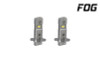 Diode Dynamics H3 Yellow SL2 LED Bulbs (pair) - DD0472P