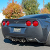 EOS ZR1 Rear Spoiler Hydro-Dipped Carbon - C6 Corvette Base / GS / Z06 (SPOILER-027-CFLK+HARDWARE)