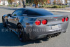 EOS ZR1 Rear Spoiler Hydro-Dipped Carbon - C6 Corvette Base / GS / Z06 (SPOILER-027-CFLK+HARDWARE)