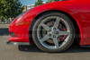 EOS ZR1 Style Front Splitter - Hydro-Dipped Carbon - C6 Corvette Base