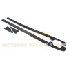 EOS ZR1 Conversion Side Skirts - Matte Black - C6 Corvette Base