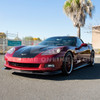 EOS ZR1 Conversion Side Skirts - Carbon Fiber - C6 Corvette Base (SS-080-BKCF-SK_SS-080-MF-BKCF)