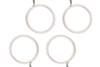 Diode Dynamics Halo Lights LED 140mm - Red Four - DD2055Q Photo - Primary