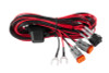 Diode Dynamics Light Duty Dual Output Light Bar Wiring Harness - DD4033