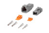 Diode Dynamics Deutsch Connector Kit 2-Pin 12-14 Gauge - DD4039