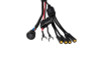Diode Dynamics Stage Series Rock Light Single Color M8 3-Pin Wiring Harness - DD4142