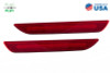 Diode Dynamics 15-21 Ford Mustang LED Sidemarkers - Red (set) - DD5003