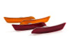 Diode Dynamics 16-21 Chevrolet Camaro LED Sidemarkers - Amber/ - Red (set) - DD5062