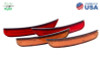 Diode Dynamics 15-21 Dodge Charger LED Sidemarkers - Amber Red (set) - DD5111