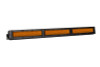 Diode Dynamics 18 In LED Light Bar Single Row Straight - Amber Flood Each Stage Series - DD6042