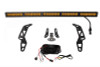 Diode Dynamics 18-21 Jeep JL Wrangler/Gladiator SS30 Bumper Bracket Kit - Amber Driving (Single) - DD6080