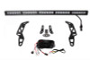 Diode Dynamics 18-21 Jeep JL Wrangler/Gladiator SS30 Bumper Bracket Kit - Amber Driving (Single) - DD6080