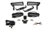 Diode Dynamics 18-21 Jeep JL Wrangler/Gladiator SS6 Cowl LED Bracket Kit - White Driving - DD6092