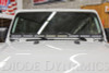 Diode Dynamics 18-21 Jeep JL Wrangler/Gladiator SS50 Hood LED Light Bar Kit - White Combo - DD6106