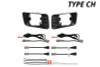 Diode Dynamics SS3 Type X Fog Light Mounting Kit - DD6380P