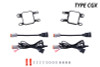 Diode Dynamics SS3 Type X Fog Light Mounting Kit - DD6380P