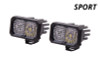 Diode Dynamics Stage Series 2 In LED Pod Sport - White Flood Standard ABL (Pair) - DD6393P