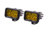 Diode Dynamics Stage Series 2 In LED Pod Pro - Yellow Spot Standard ABL (Pair) - DD6422P