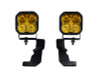 Diode Dynamics 15-21 Subaru WRX/STi Sport SS3 LED Ditch Light Kit - Yellow Combo - DD6613