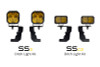 Diode Dynamics 15-21 Subaru WRX/STi Pro SS3 LED Ditch Light Kit - Yellow Combo - DD6615