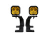 Diode Dynamics 14-19 Silverado/Sierra SS3 LED Ditch Light Kit - Yellow Pro Combo - DD6658