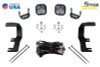 Diode Dynamics 14-19 Silverado/Sierra SSC2 LED Ditch Light Kit - Yellow Pro Combo - DD6662