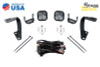 Diode Dynamics 10-21 Toyota 4Runner SS3 LED Ditch Light Kit - Sport Yellow Combo - DD6747