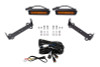 Diode Dynamics 14-21 Toyota 4Runner Stage Series SAE/DOT LED Lightbar Kit - Amber SAE/DOT Wide - DD6758