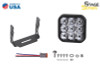 Diode Dynamics SS5 LED Pod Pro - White Flood (Single) - DD6776S