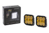 Diode Dynamics SS5 LED Pod Pro - Yellow Flood (Pair) - DD6779P