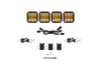 Diode Dynamics SS5 Sport Universal CrossLink 4-Pod Lightbar - Yellow Combo - DD6795