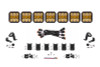 Diode Dynamics SS5 Sport Universal CrossLink 7-Pod Lightbar - Yellow Combo - DD6801