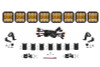 Diode Dynamics SS5 Sport Universal CrossLink 8-Pod Lightbar - Yellow Combo - DD6803