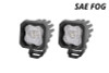 Diode Dynamics Stage Series C1 LED Pod - White SAE Fog Standard ABL (Pair) - DD6847P