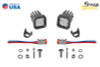 Diode Dynamics Stage Series C1 LED Pod - White SAE Fog Standard ABL (Pair) - DD6847P