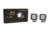 Diode Dynamics Stage Series C1 LED Pod - White SAE Fog Standard ABL (Pair) - DD6847P