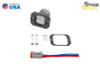 Diode Dynamics Stage Series C1 LED Pod - White SAE Fog Flush ABL Each - DD6850S