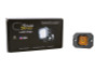 Diode Dynamics Stage Series C1 LED Pod - Yellow SAE Fog Flush ABL Each - DD6851S