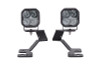 Diode Dynamics 2021 Ford Bronco SS3 LED Ditch Light Kit Sport White Combo - DD7138