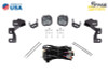 Diode Dynamics 2021 Ford Bronco SS3 LED Ditch Light Kit Sport White Combo - DD7138